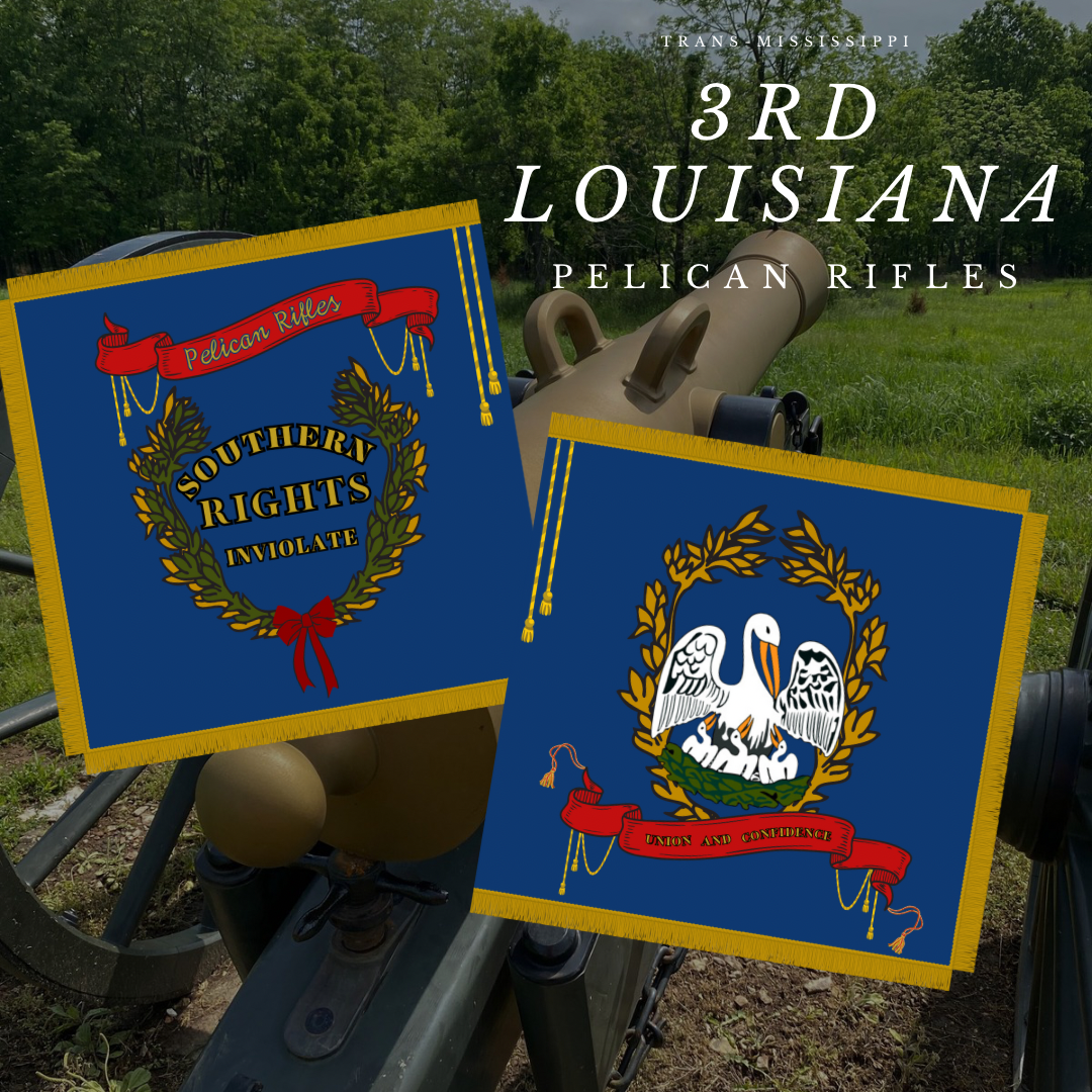 3rd Louisiana Infantry - Company K - Pelican Rifles - Stickers