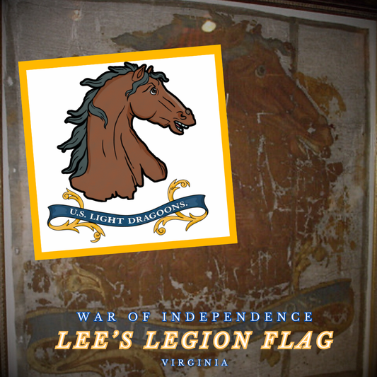 Lee's Legion Flag Stickers/Magnet