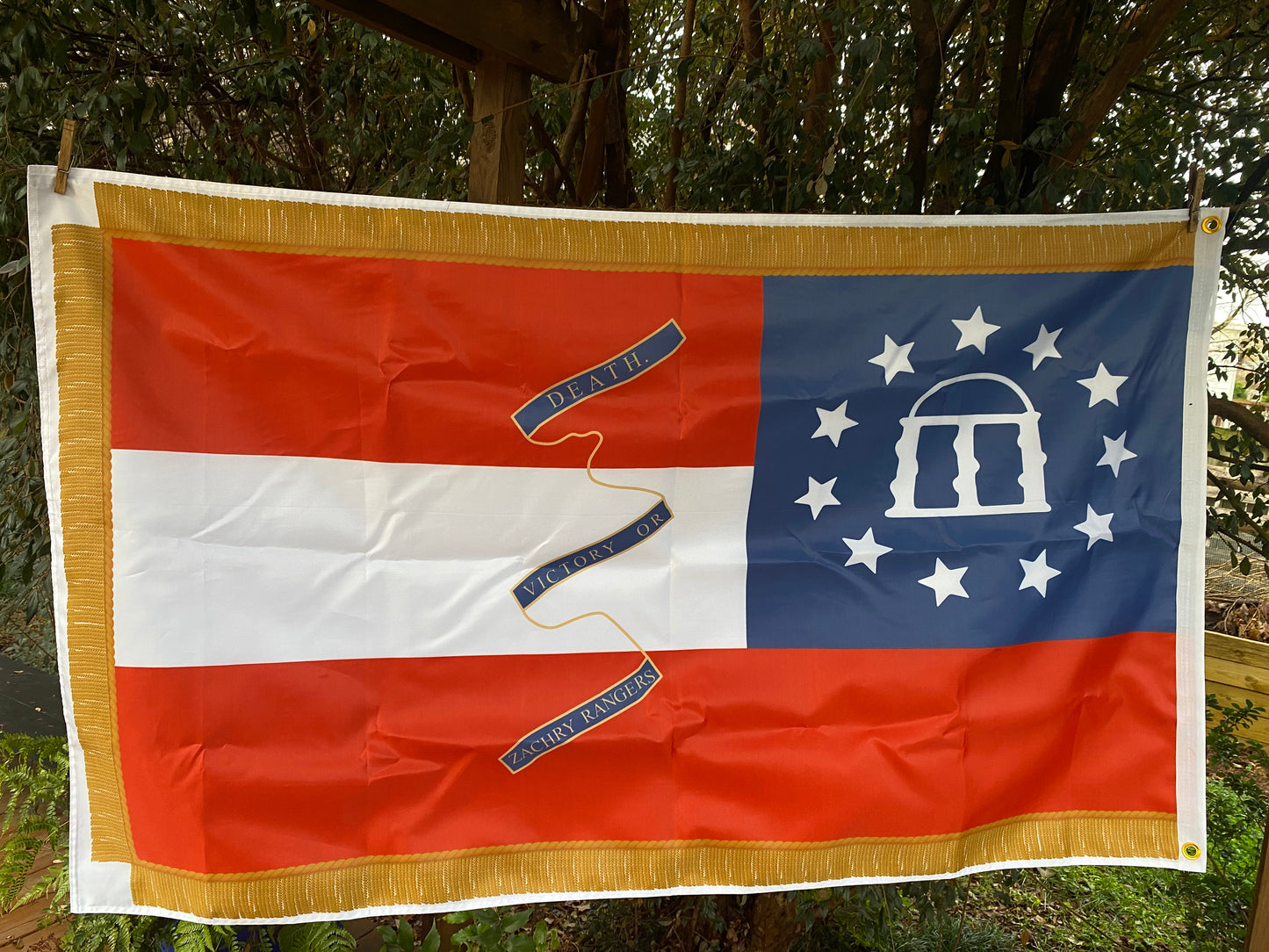 27th Georgia Infantry 1st National House Flag