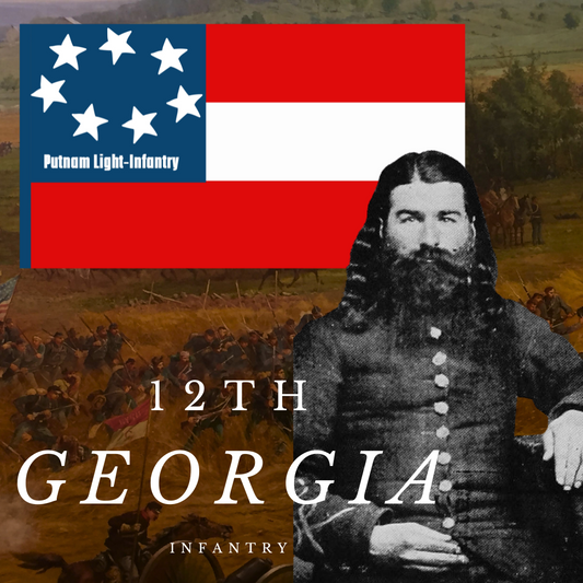 12th Georgia Infantry - Company G - Putnam Light Infantry House Flag