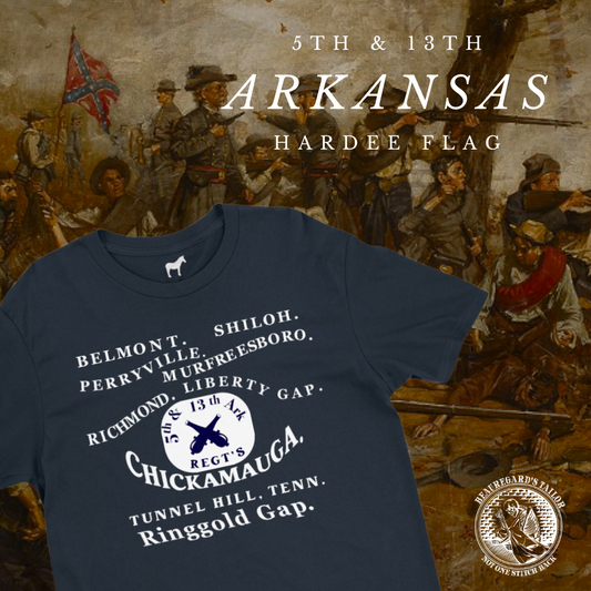 5th and 13th Arkansas Infantry Flag Shirt