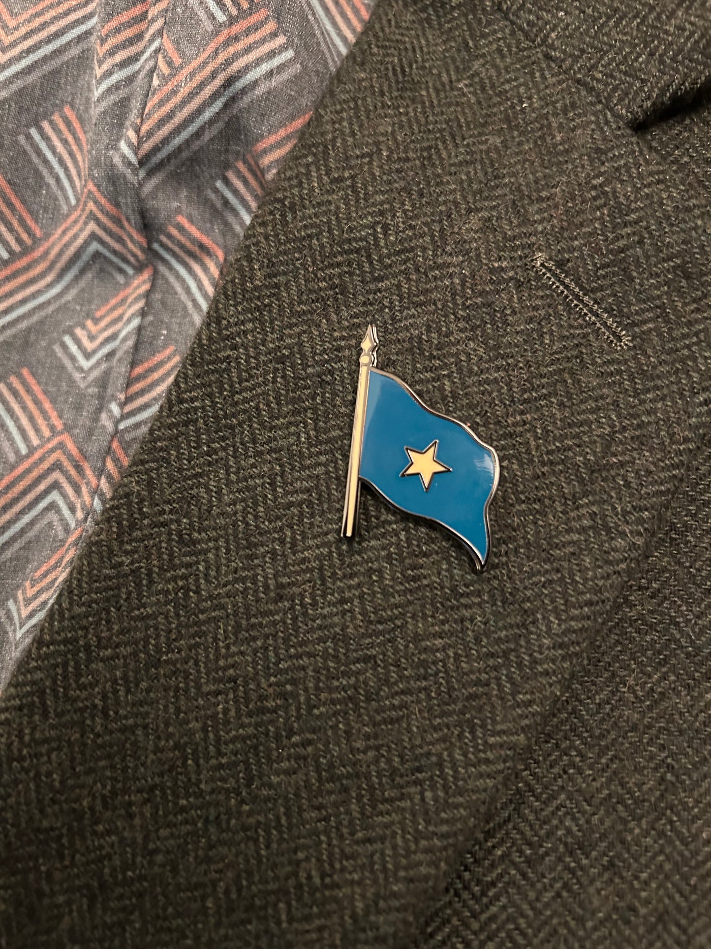 Bonnie Blue Flag Lapel Pin