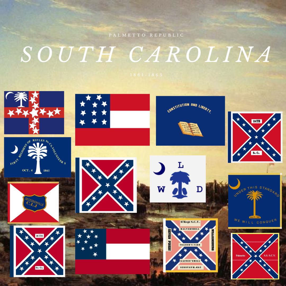 South Carolina Flag Sticker Set – Beauregard's Tailor