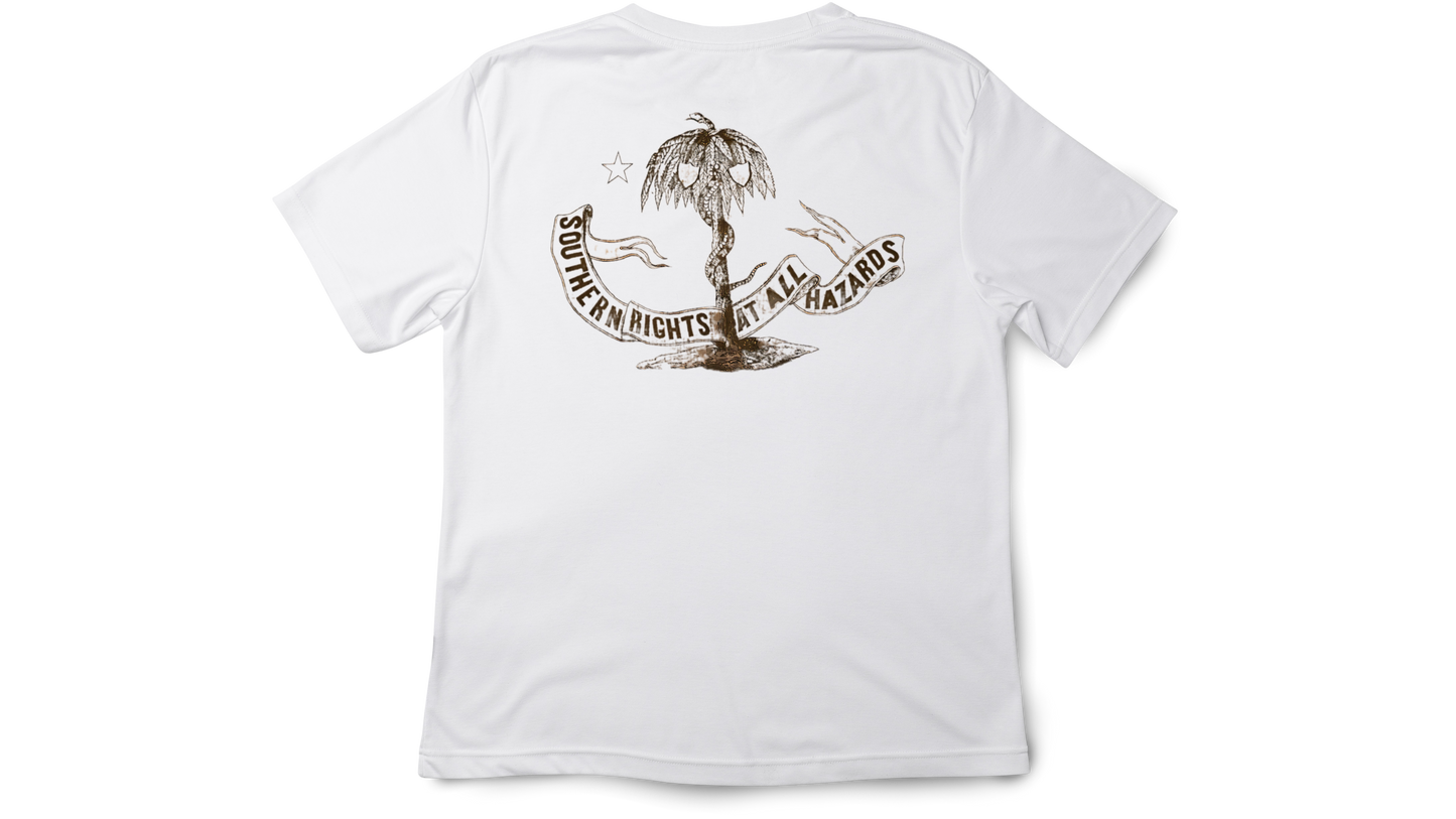 "Southern Rights at All Hazards" Flag Shirt