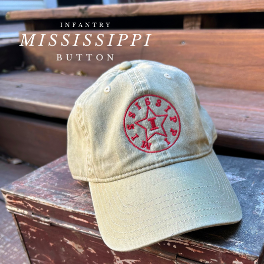 Mississippi Infantry Button Cap