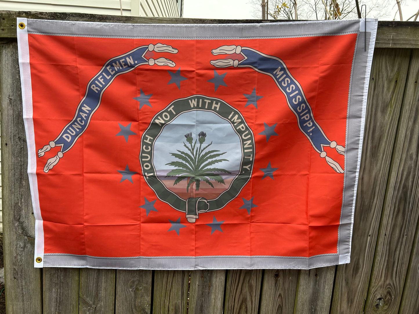 3rd Battalion Mississippi Infantry - Company A -  Flag