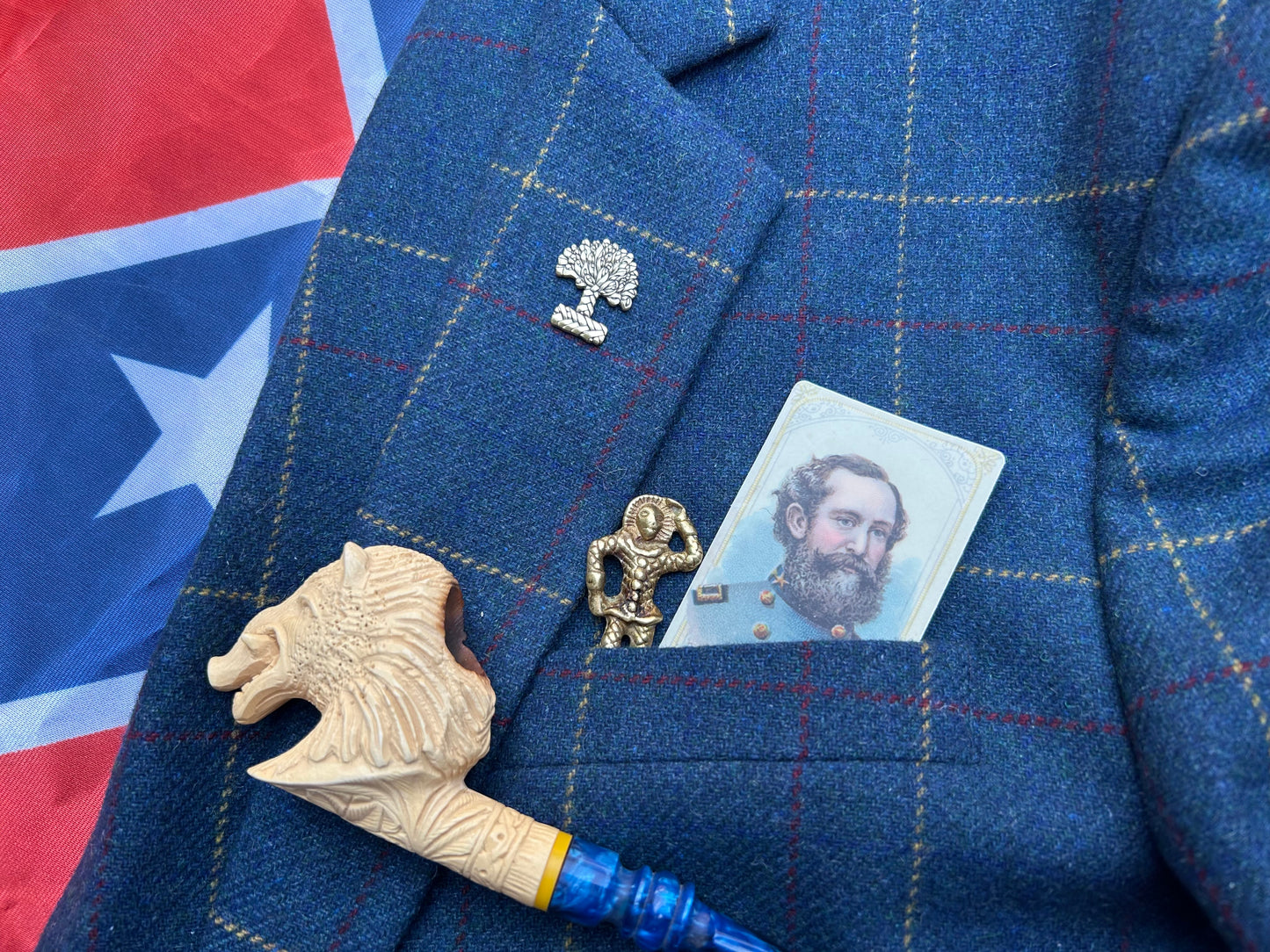 Secession Cockade Lapel Pins