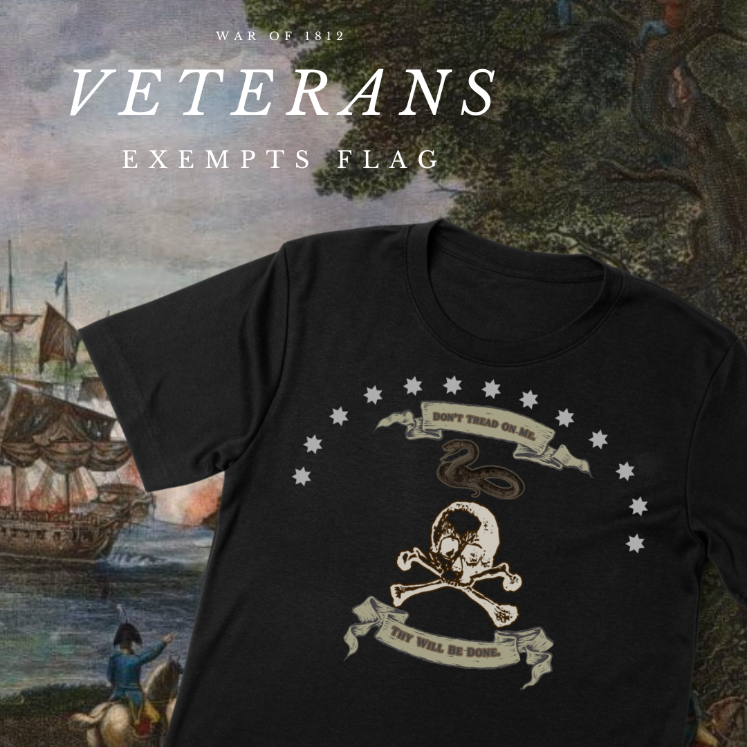 "Thy Will Be Done" he Veteran Exempts - Plattsburgh Flag Shirt