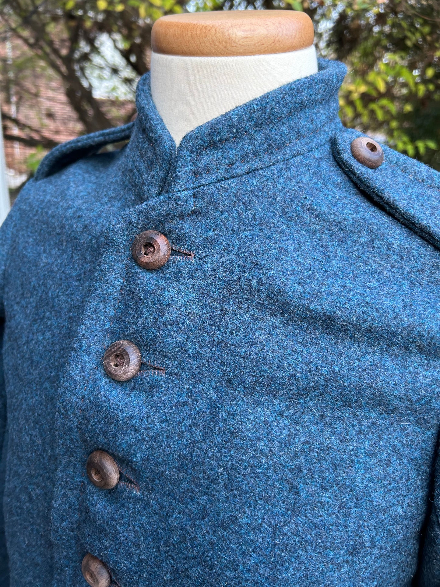 Richmond Clothing Bureau Jacket English Army Cloth 1863-1864 (Handsewn Variant)