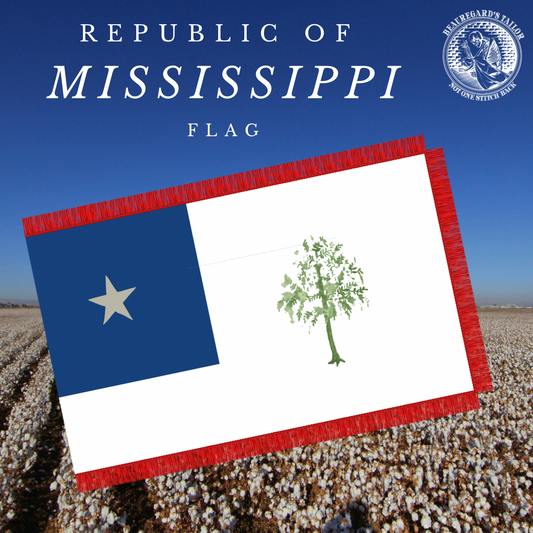 Republic of Mississippi - Secession Flag Stickers/Magnets