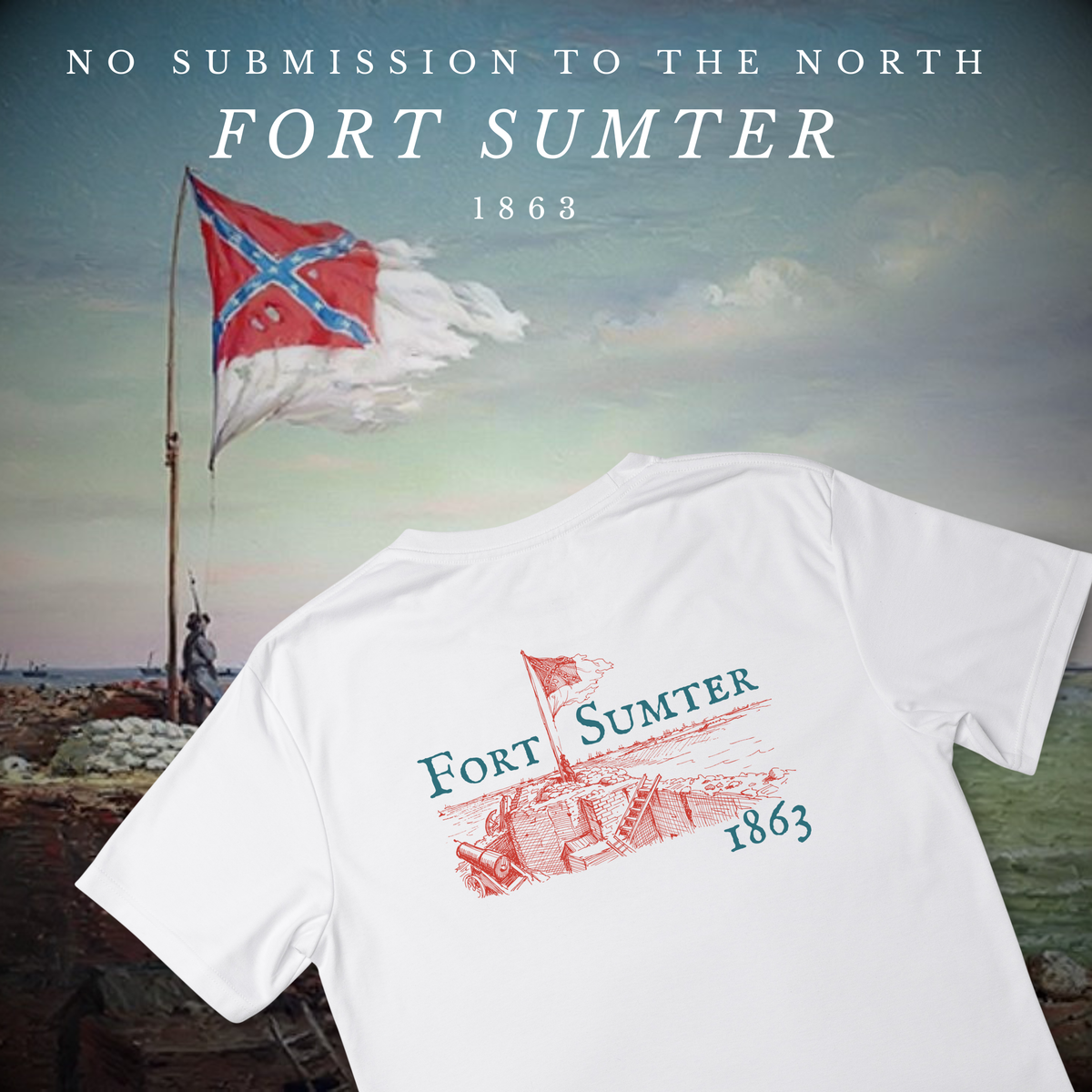 Fort Sumter 1863 Shirt