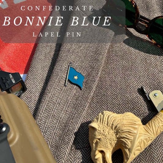 Bonnie Blue Flag Lapel Pin