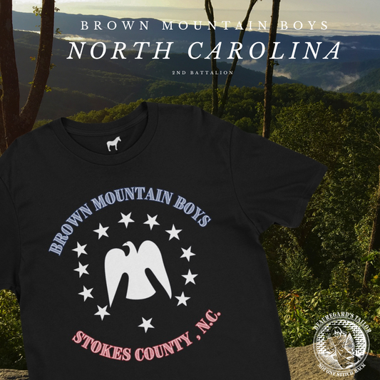 Brown Mountain Boys 2nd Battalion North Carolina State Troops Shirt