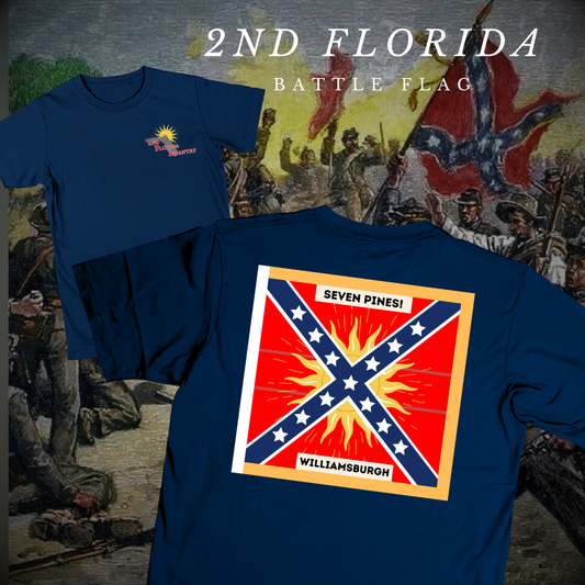2nd Florida Infantry "Gettysburg Flag" Shirt