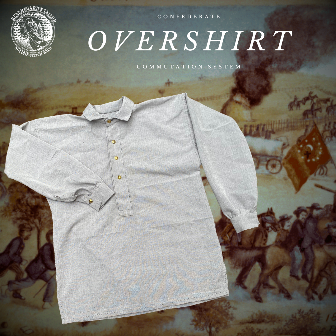 Confederate Overshirt 1861-1862