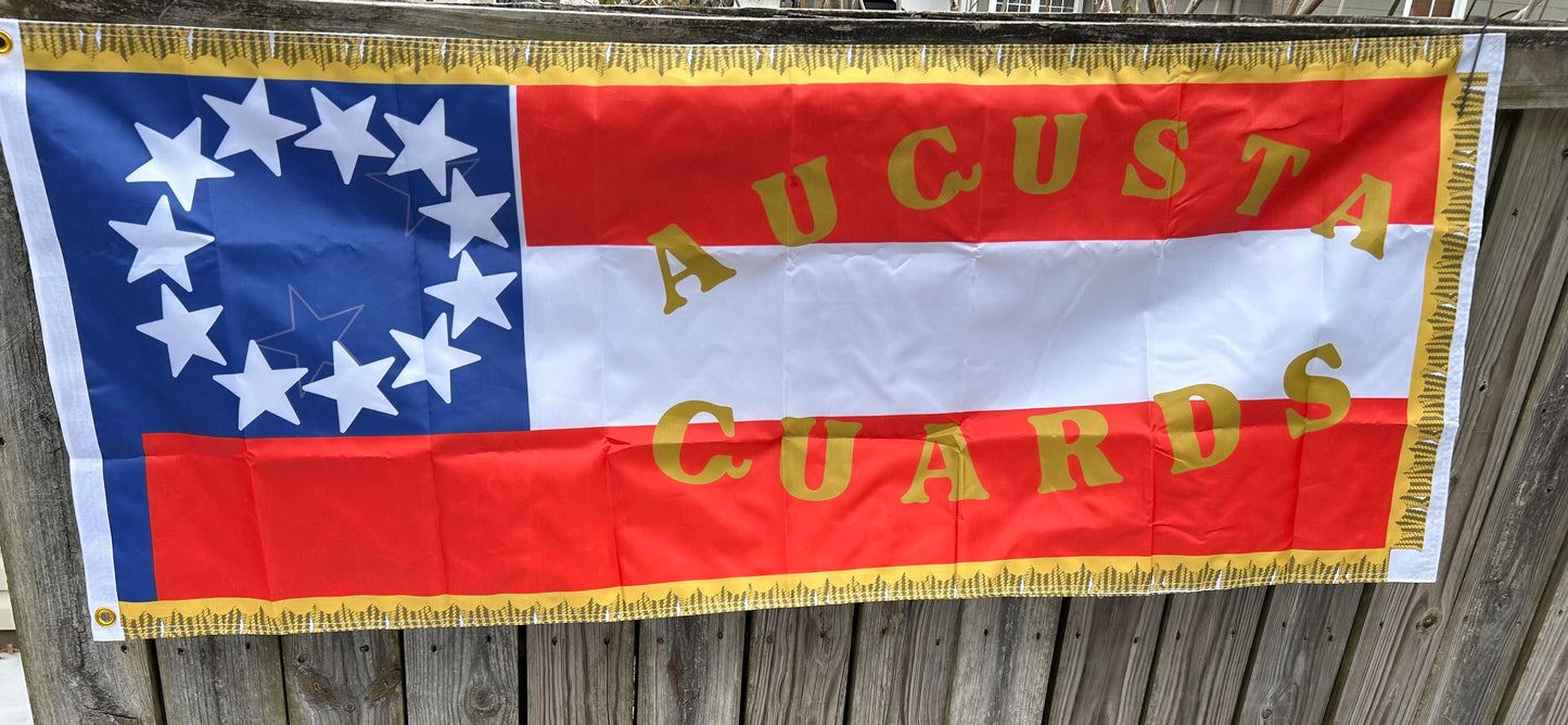 "God Shield the Brave" 27th Georgia Infantry Battalion Flag