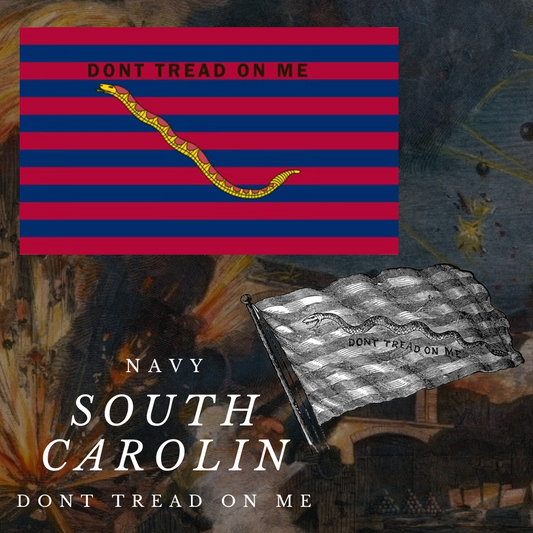 South Carolina Navy Ensign Stickers