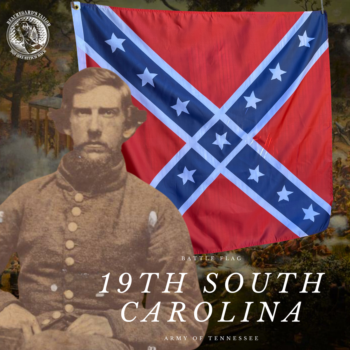 19th South Carolina Flag