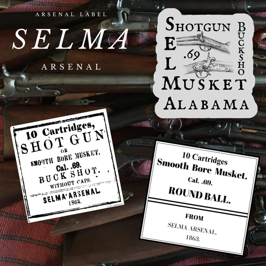 Selma Arsenal Shotgun Buckshot Arsenal Pack Stamp Stickers