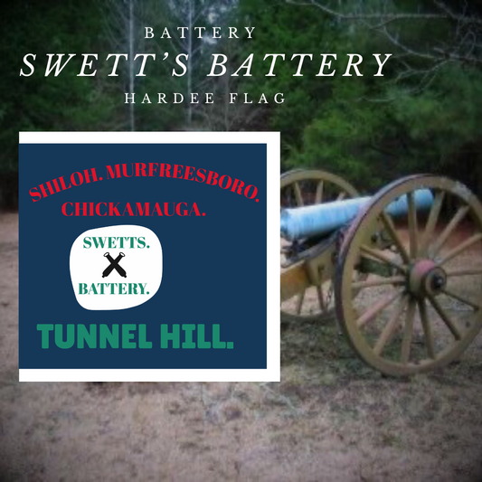 Swett’s Mississippi Battery Flag Stickers