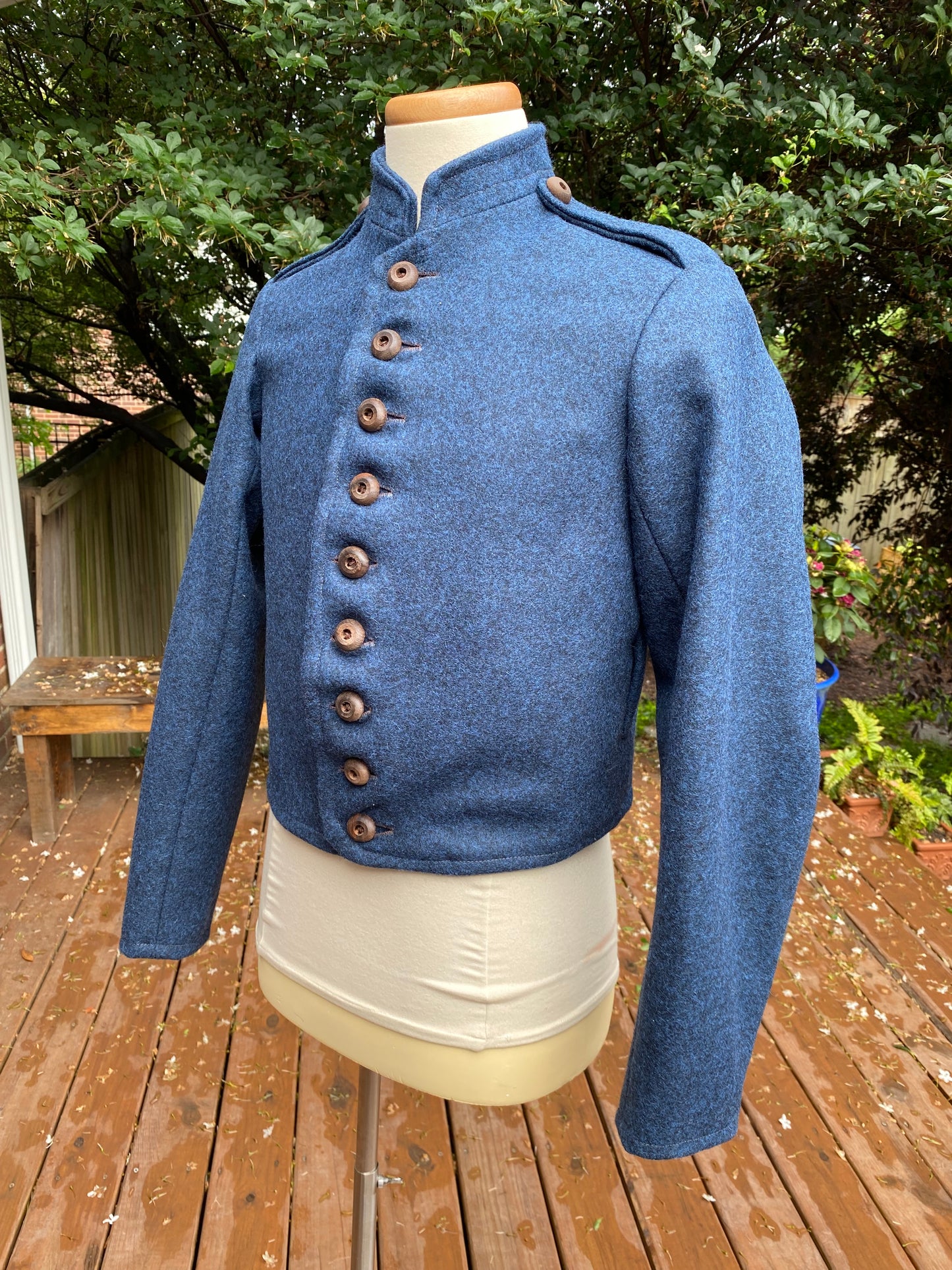 Richmond Clothing Bureau Jacket English Army Cloth 1863-1864