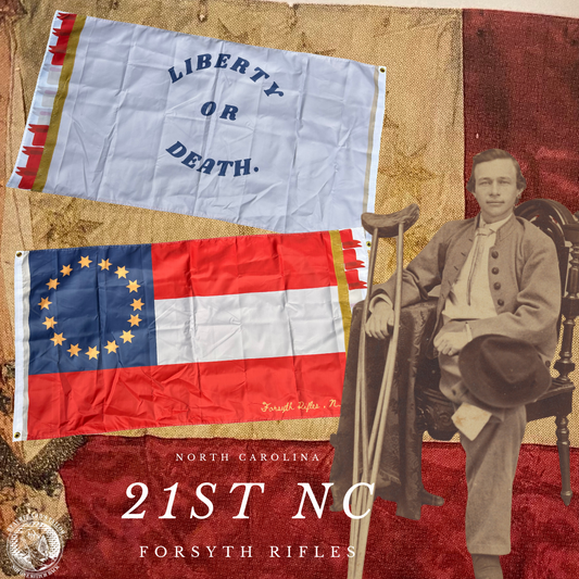 21st North Carolina 1st National House Flag