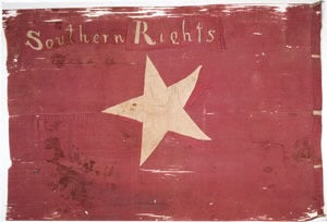 "Southern Rights" - South Carolina Palmetto Guard - Bleeding Kansas Flag Stickers