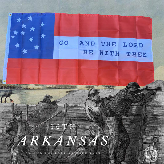 16th Arkansas Infantry House Flag