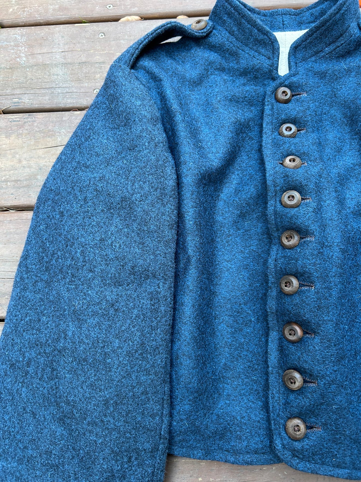 Richmond Clothing Bureau Jacket English Army Cloth 1863-1864