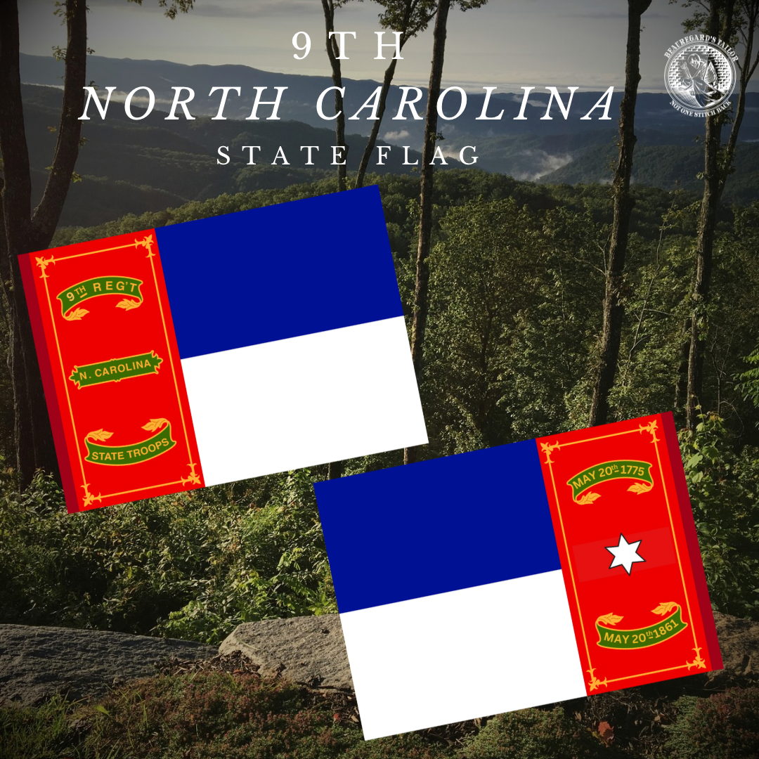 9th North Carolina  House Flag