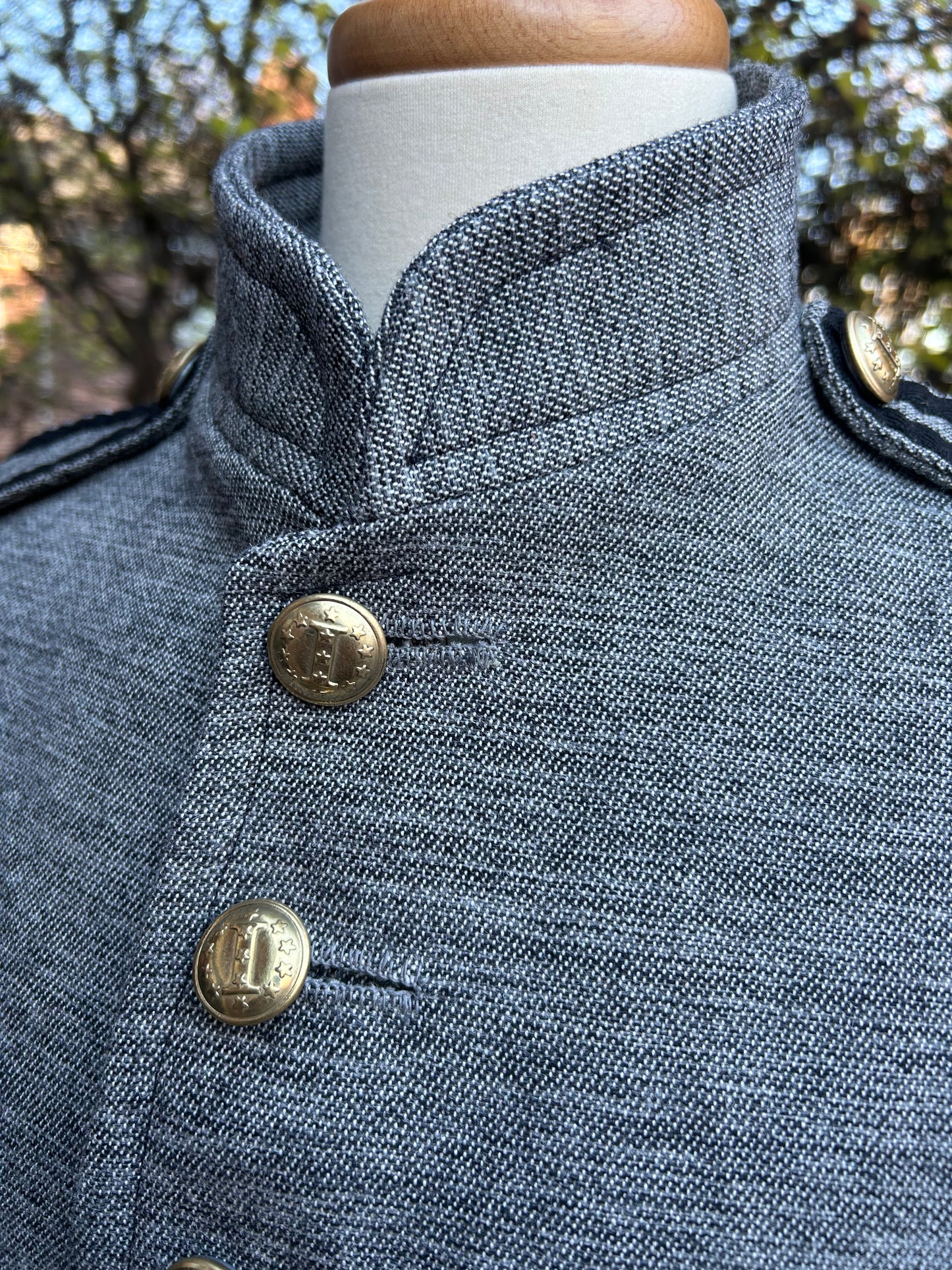 Richmond Clothing Bureau Jacket 1863 Transitional Variant