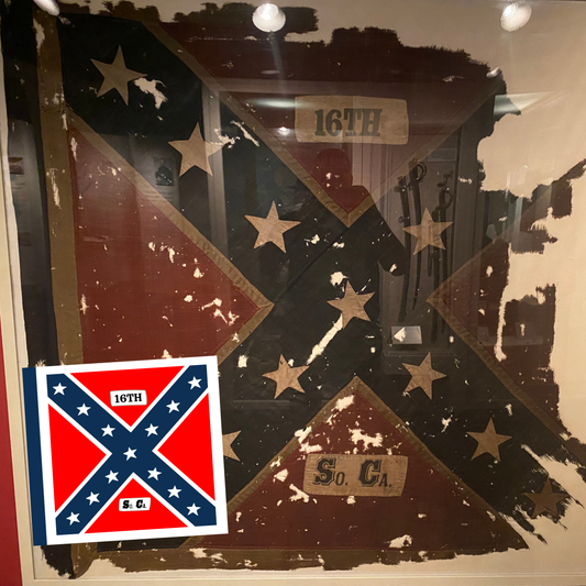 "Greenville Boys" 16th South Carolina Flag Sticker