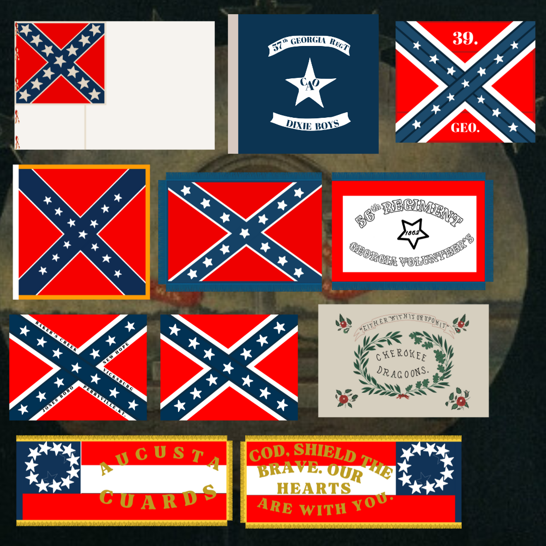 "Empire of the South" - Georgia Sticker Set