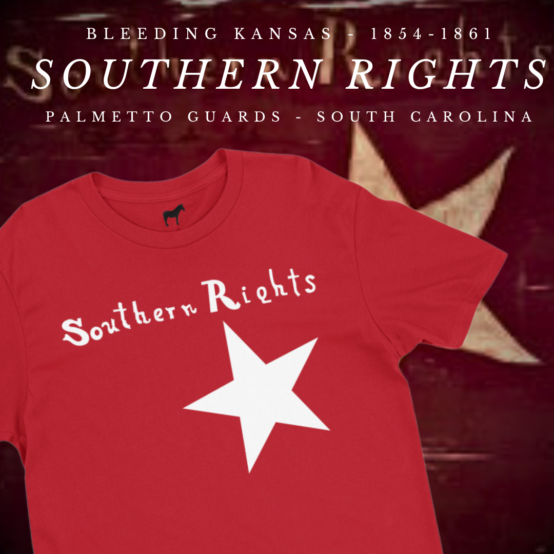 "Southern Rights" South Carolina Militia Flag Shirt