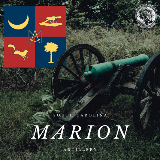 Marion Artillery Flag Sticker