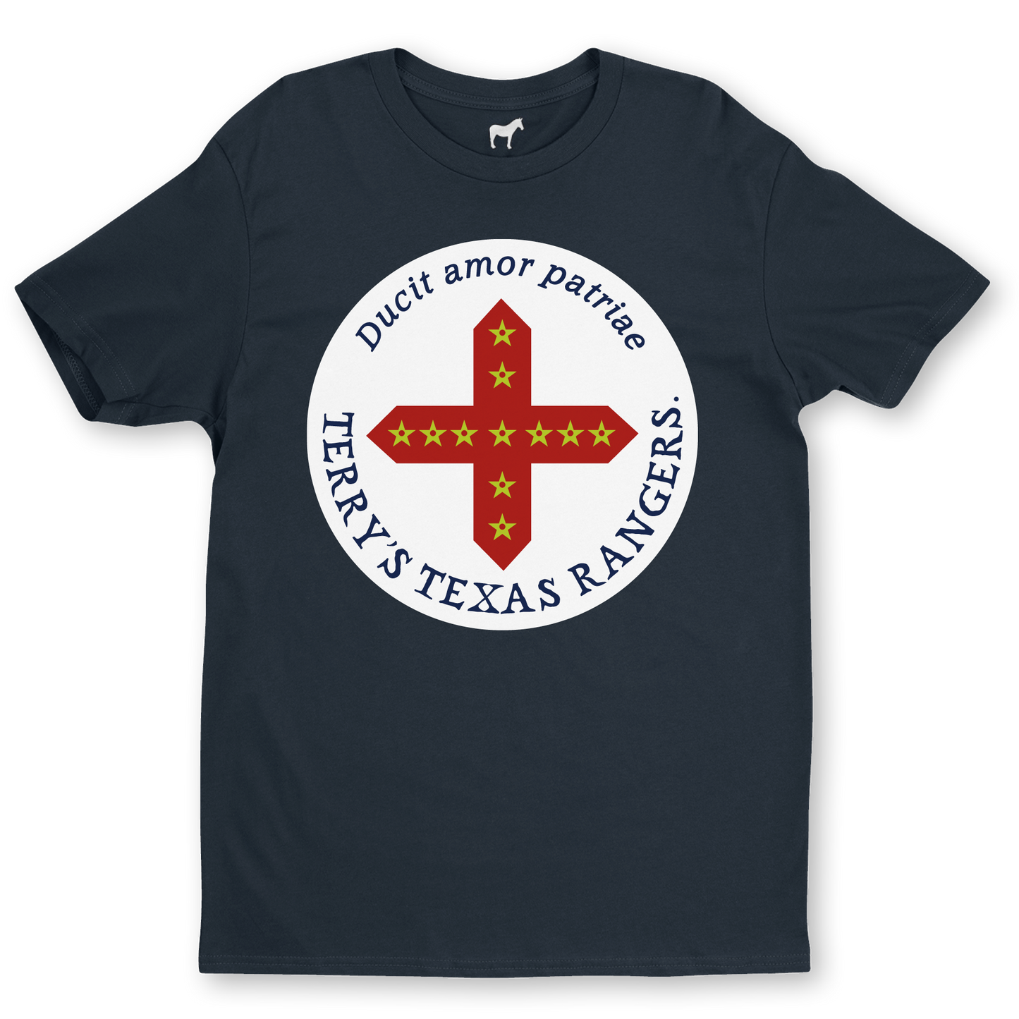 "Ducit amor patriae" Terry's Texas Rangers - 8th Texas Cavalry - Flag  Shirt