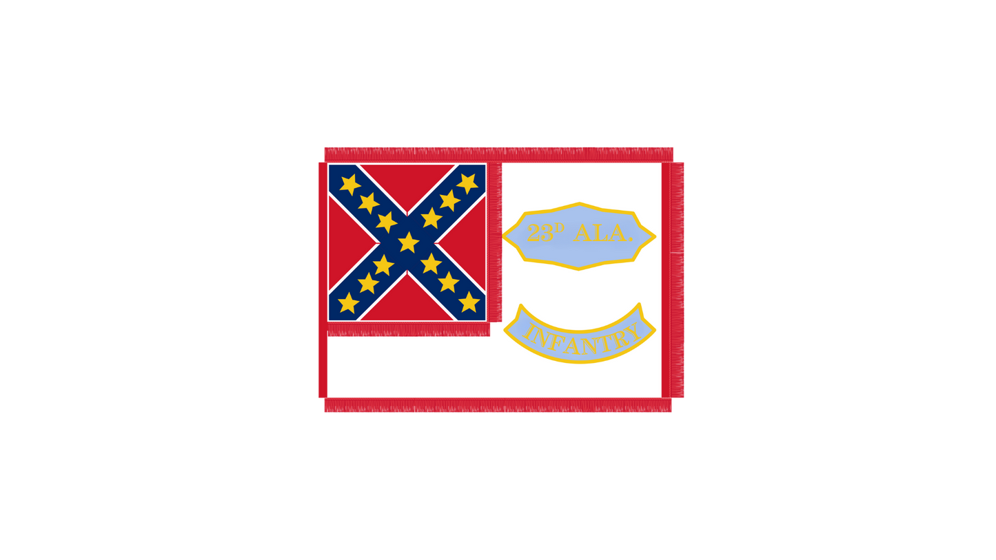 23rd Alabama 2nd National Infantry Stickers