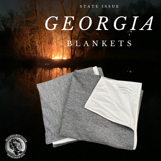 Georgia State Issue Lined Blanket