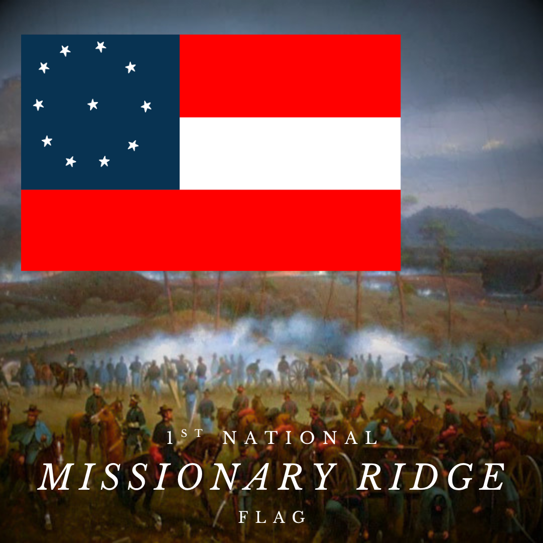 Missionary Ridge 1st National Flag Stickers/Magnet