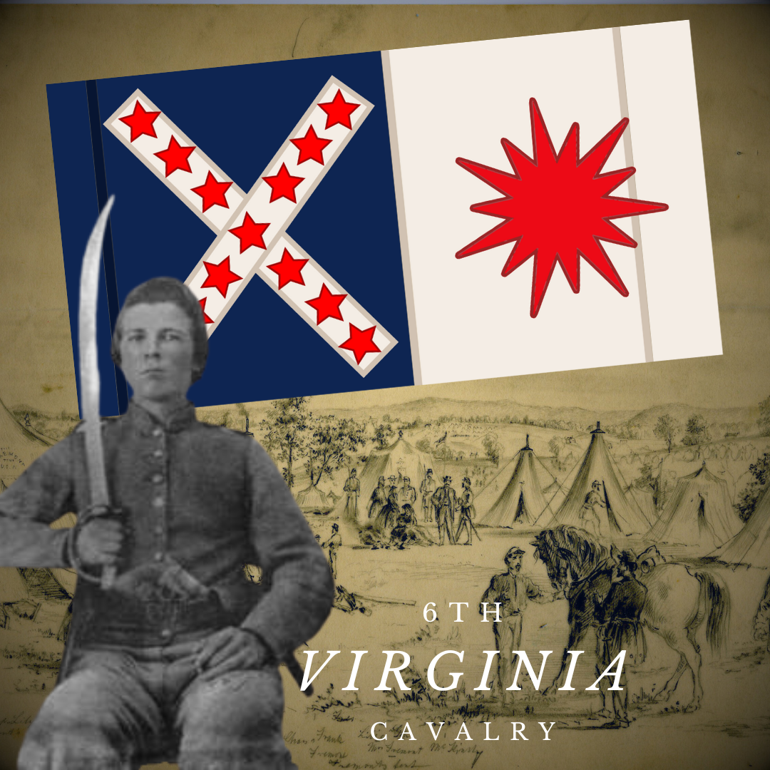 Rappahannock Cavalry Colors Sticker