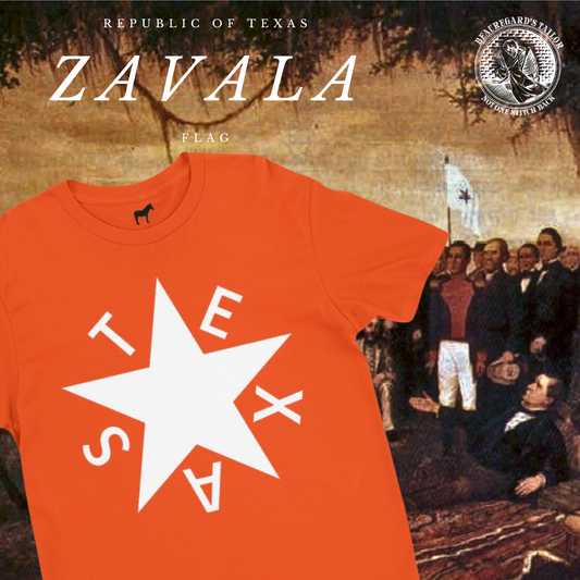 Texas Zavala Flag T-Shirt
