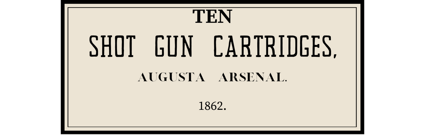 Shot Gun Augusta Arsenal Pack Stamp Stickers