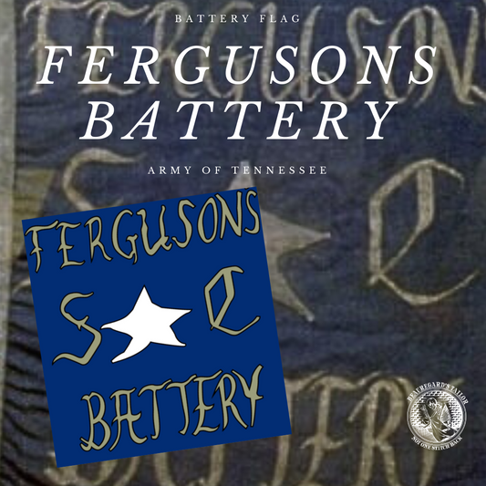 Fergusons Battery Flag Stickers / Magnet