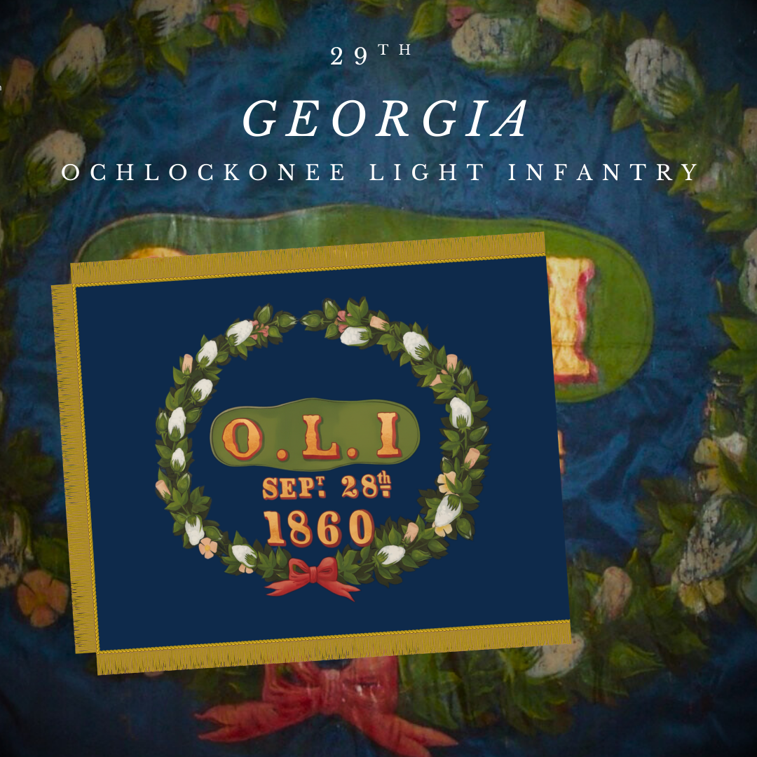 29th Georgia Company - E - Ochlockonee Light Infantry Flag