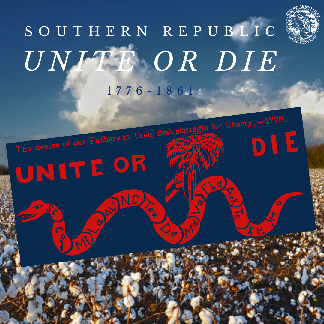 "Unite or Die" Southern Republic House Flag