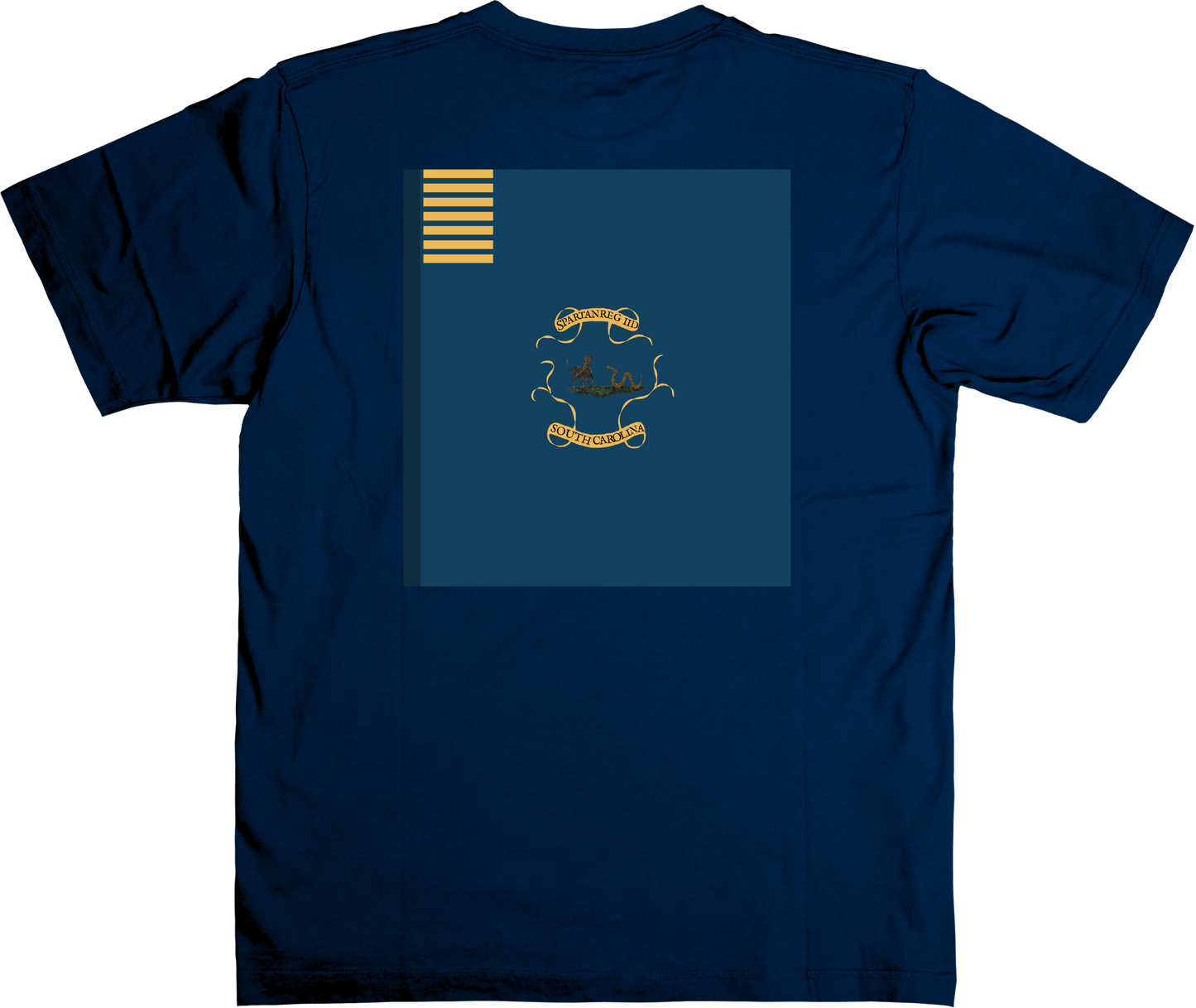 2nd Spartan Militia Regiment - South Carolina Flag Shirt