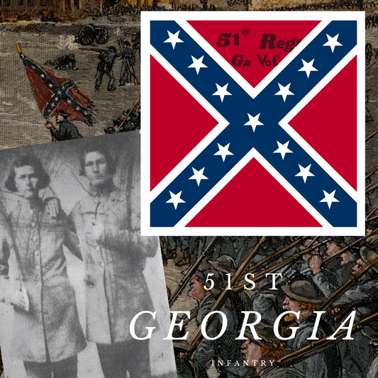 51st Georgia Infantry House Flag