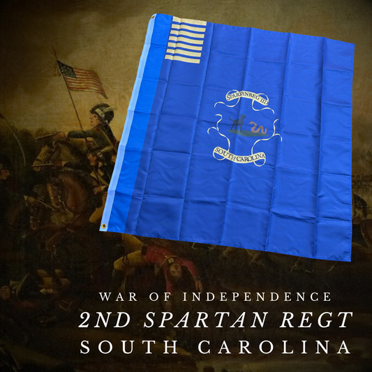 2nd Spartan Regiments - South Carolina Militia Flag