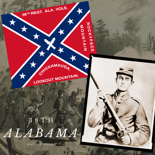 38th Alabama Infantry House Flag