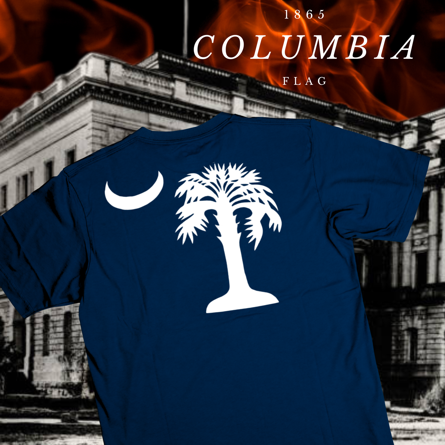 Columbia, South Carolina State Flag Shirt